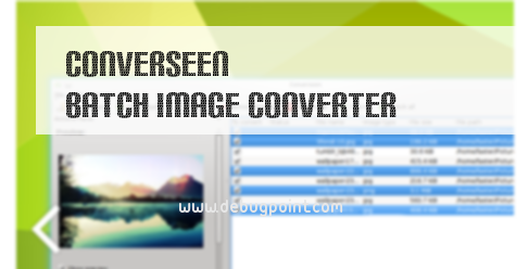 Converseen A Batch Image Converter And Resizer Debugpoint Com