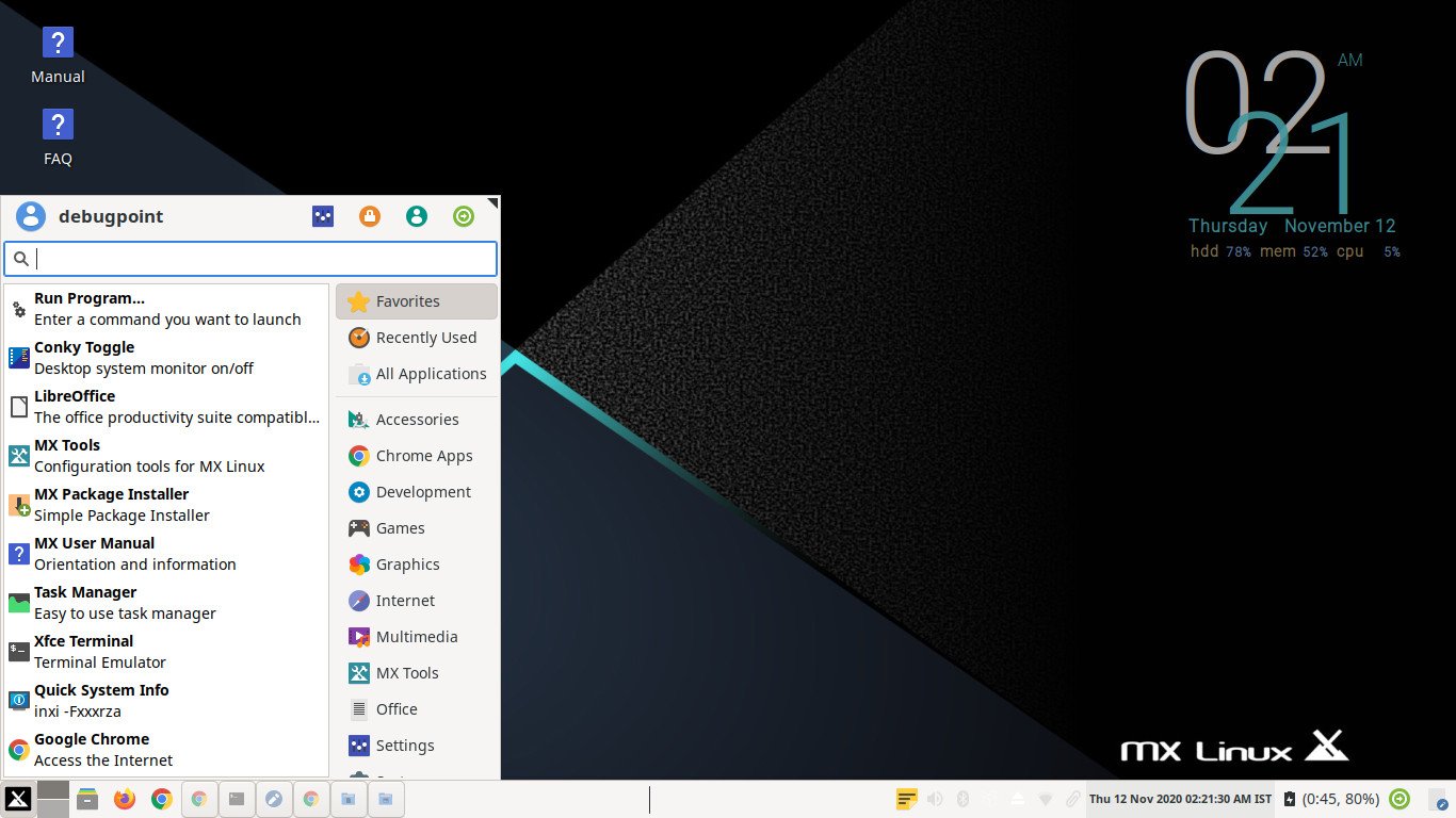 Mx Linux Update : Release Cycle – KUKD