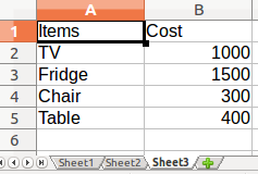 Sheet3 contents