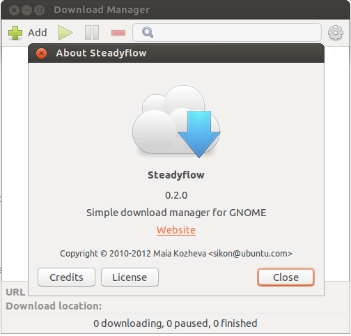 SteadyFlow Running in Ubuntu