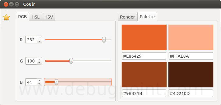 Coulr Running in Ubuntu