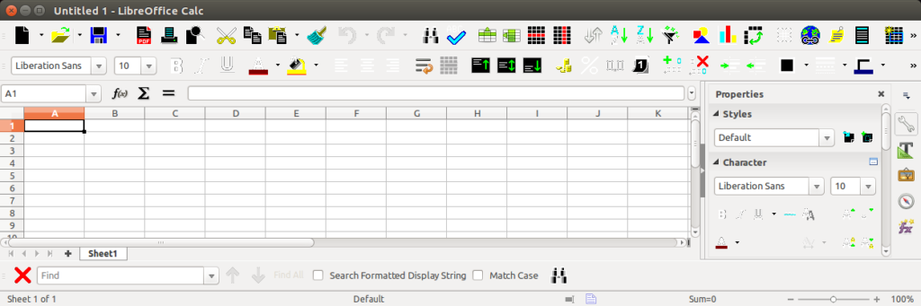 High Contrast - LibreOffice Theme