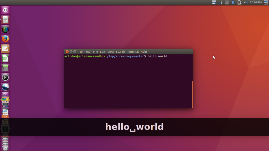 Screencast Your Keys Using This App - screenkey
