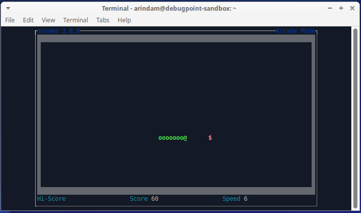 Enjoy the Classic Snake Game in Your Linux Terminal