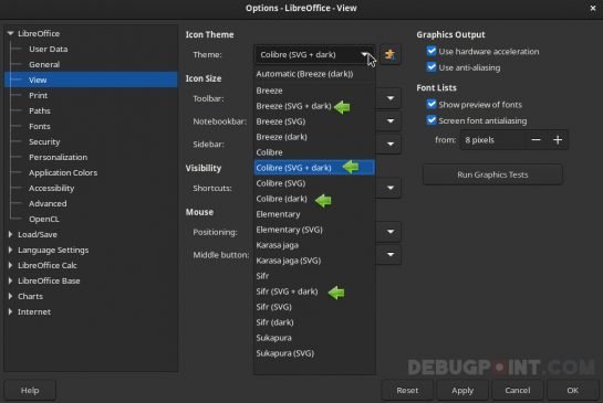 How to Enable 'Dark Mode' in LibreOffice