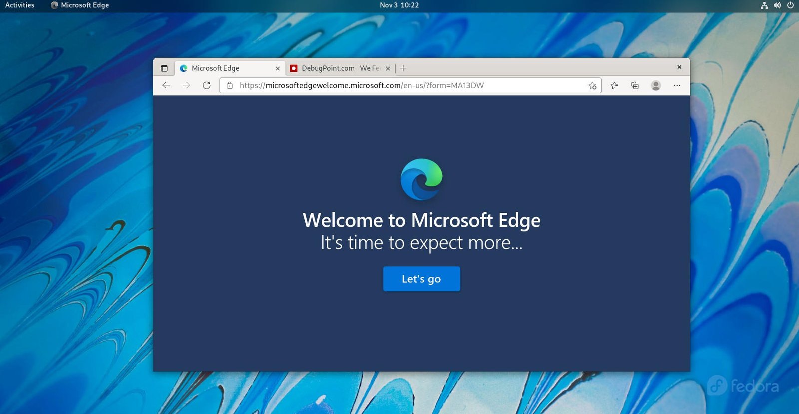 Microsoft edge stable
