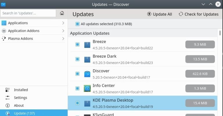 KDE Announces Plasma 5.20.5 Bug Fix Release. Update Now.