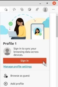 How to Enable Sync in Edge for Linux with Vertical Tabs Preview