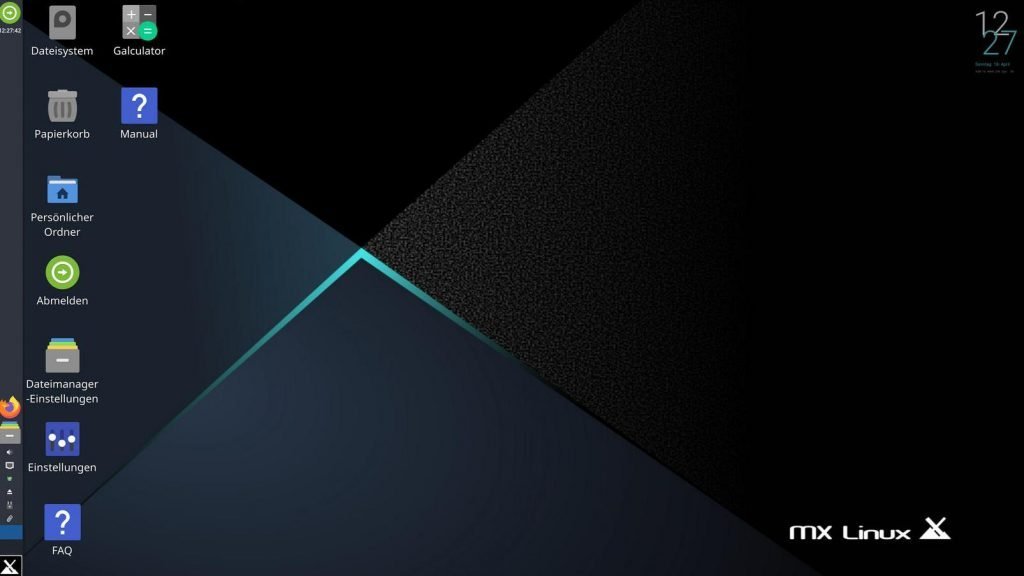 MX Linux 21 Desktop