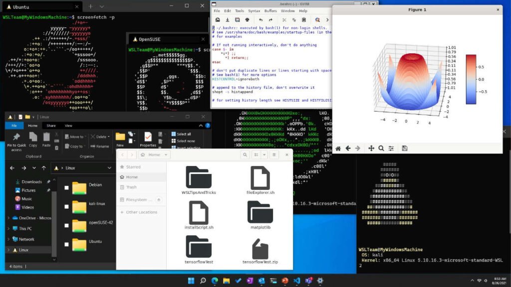 Windows Subsystem for Linux as App - Credit Microsoft