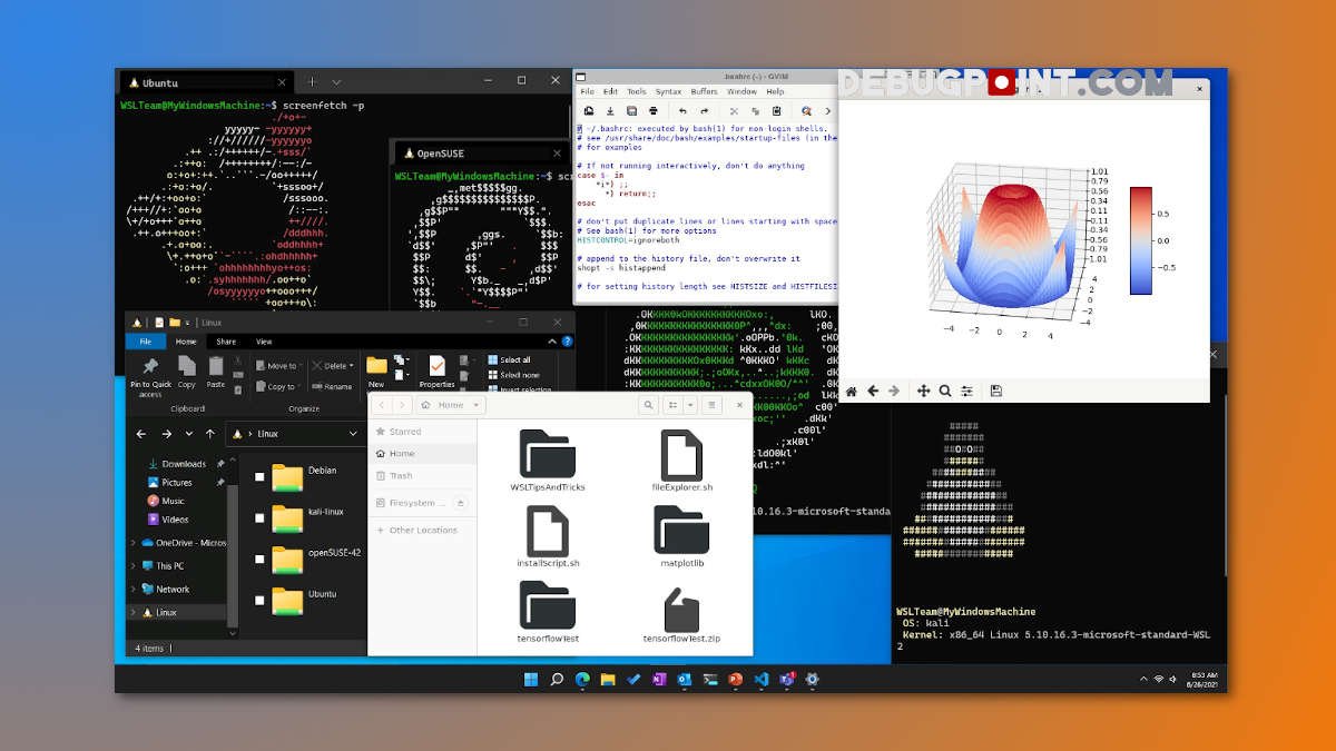 Wsl is now available as an app via windows store but why 