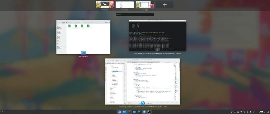 KDE Plasma Overview Effect -1