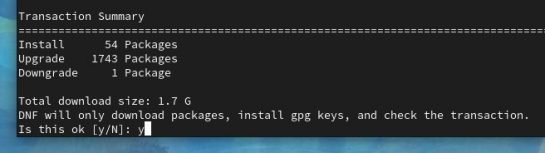 How to Upgrade to Fedora 35 from Fedora 34 Workstation