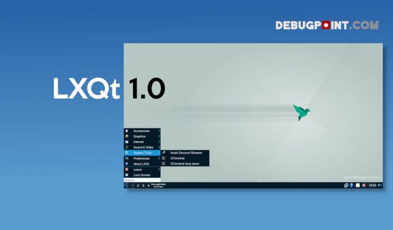 LXQt 1.0.0 Review – Best Lean Linux Desktop, Ever LXQt 1.0.0 Review – Best Lean Linux Desktop, Ever