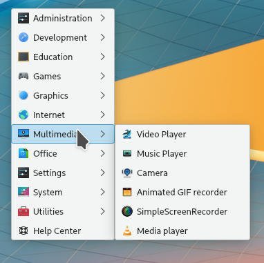 After Changing the KDE Plasma Desktop Context Menu