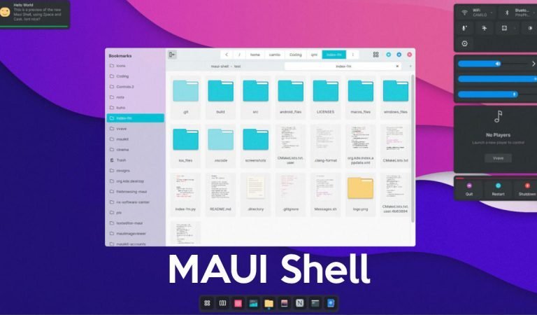 First Look at the Maui Shell – The Future of Linux Desktop First Look at the Maui Shell – The Future of Linux Desktop