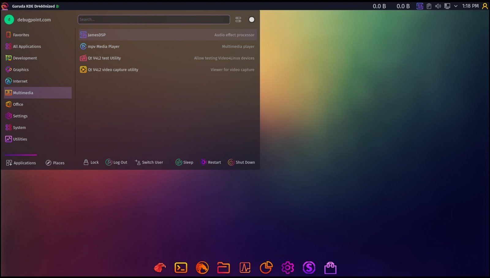 Garuda Linux AllRounder Distro Based on Arch Linux