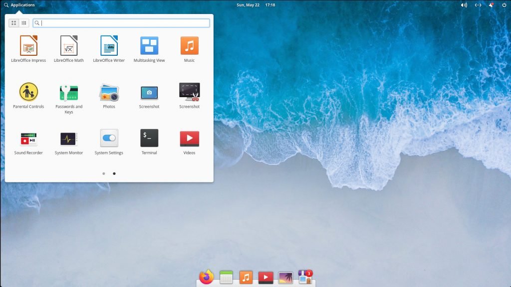 Ultramarine Linux with Pantheon Desktop