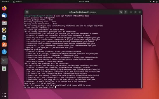 How to Install LibreOffice Base Database in Ubuntu and Other Linux