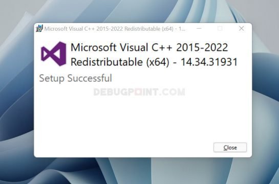 [Fixed] VirtualBox Needs Microsoft Visual C++ 2019 Redistributable Package