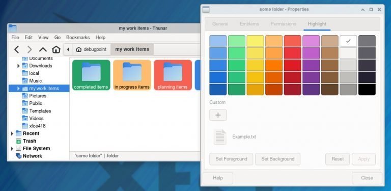 Xfce Folder Color Xfce 4.18 Review: Desktop for Performance and Style