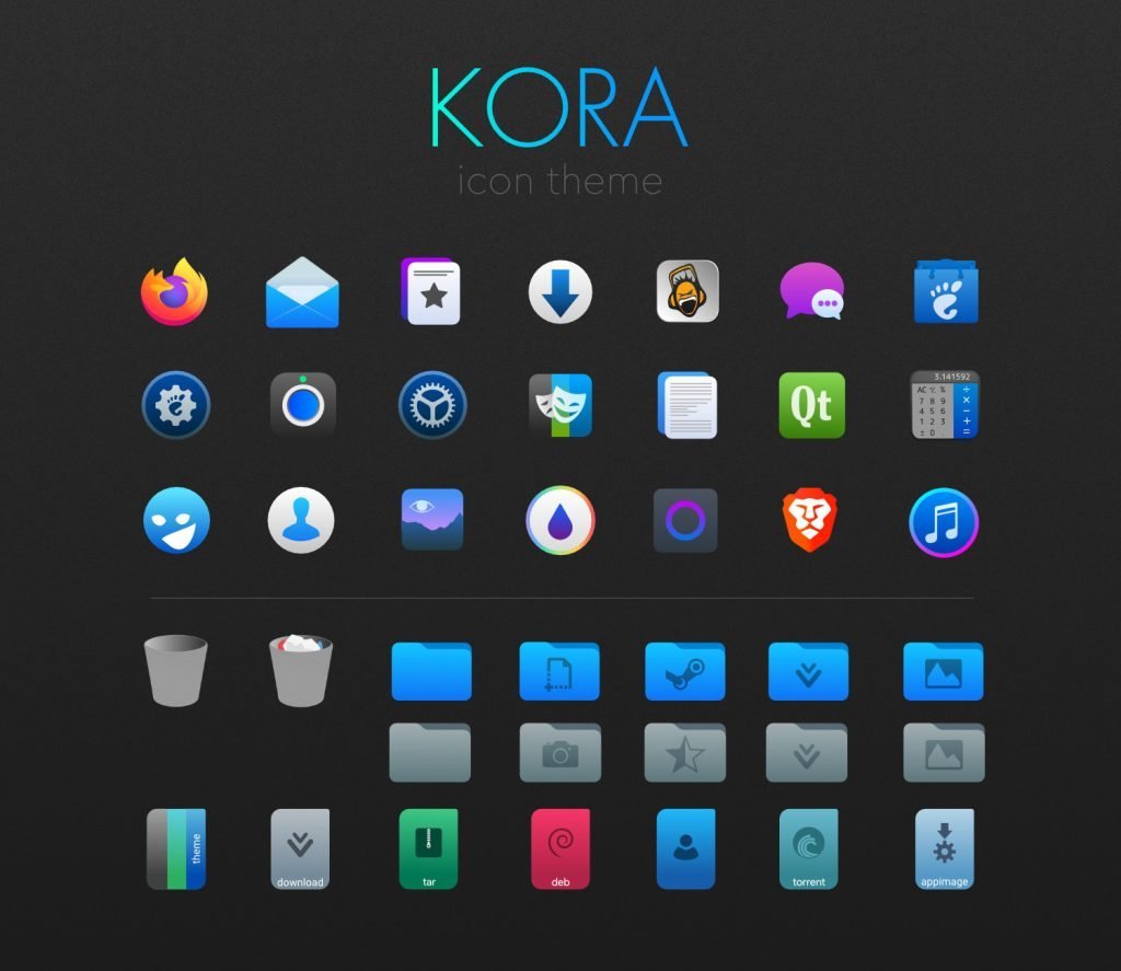 Kora icon theme
