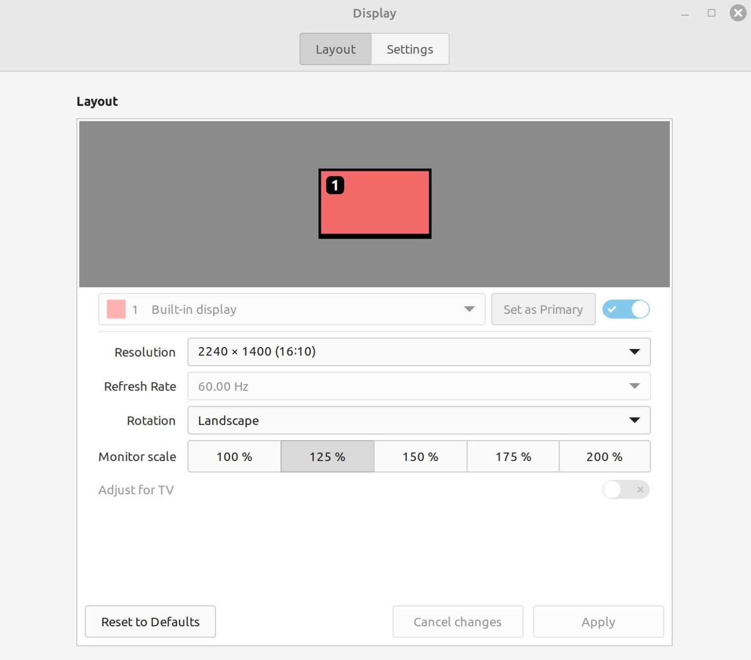 Enable Fractional Scaling in Linux Mint Cinnamon