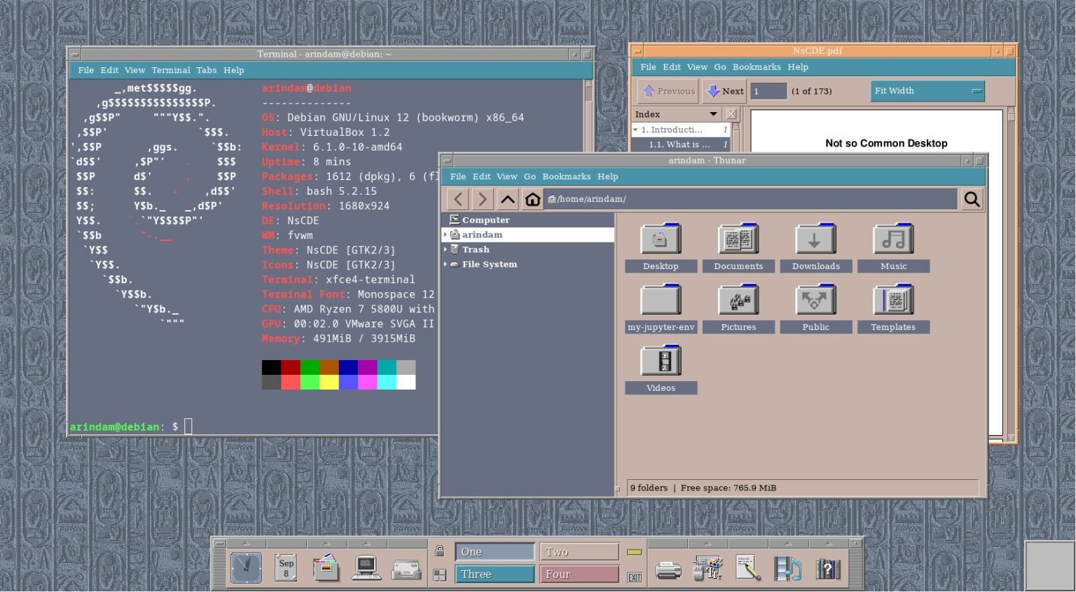 Reviving the Glory Days: NsCDE Desktop for UNIX Buffs