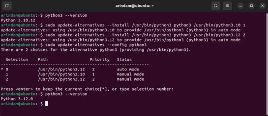 How to Install Python 3.12 in Ubuntu and Other Linux