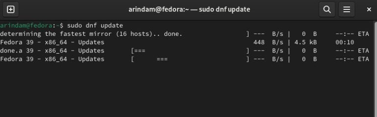 10 Things to Do After Installing Fedora 39 Workstation