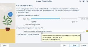 Create a VirtualBox Virtual machine from .img disk image