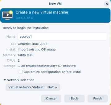 Create a VirtualBox Virtual machine from .img disk image