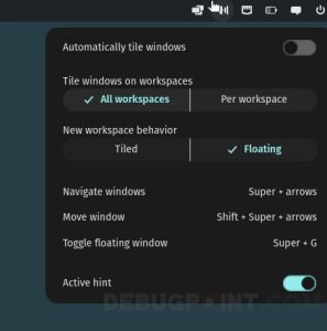 Exploring Cosmic Desktop: A Detailed First Look