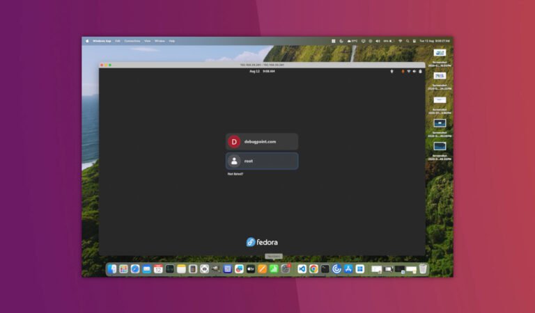 How to Connect to Fedora or Ubuntu Linux from macOS