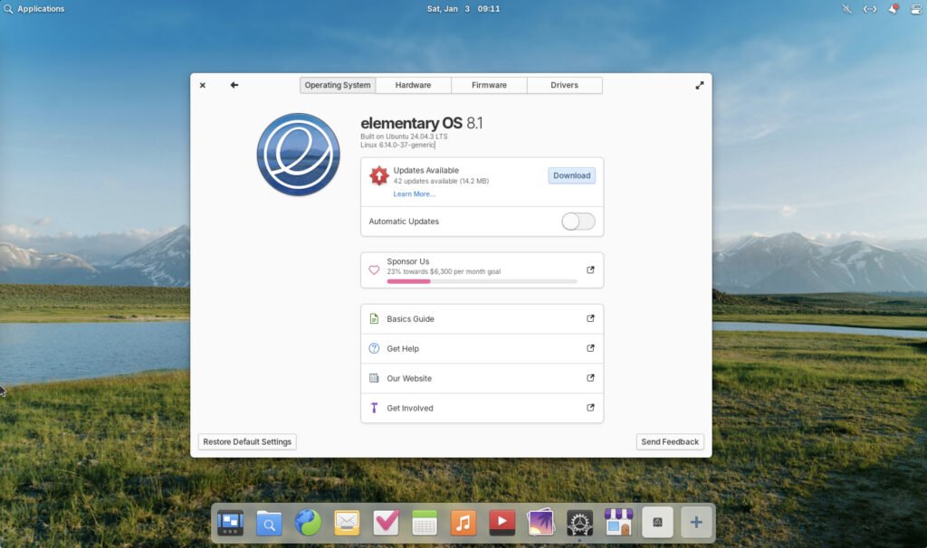 elementary OS 8.1