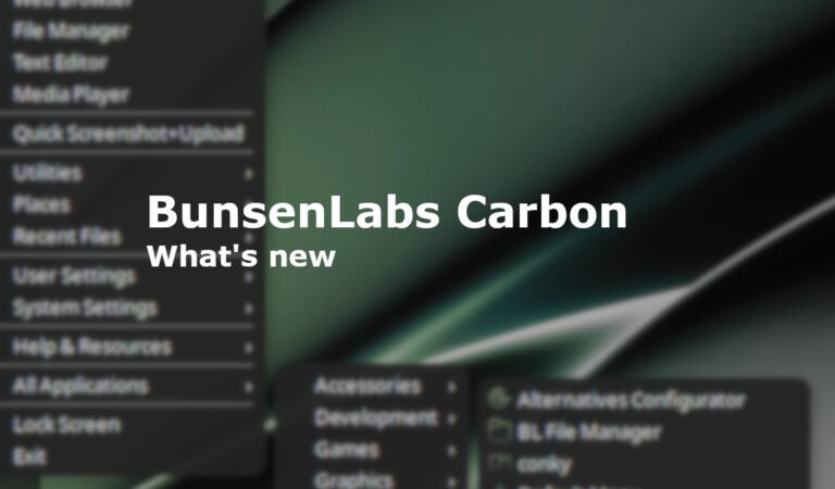 BunsenLabs Carbon Arrives With Debian 13 and Wayland Integration