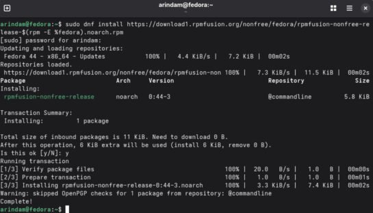 10 Things to do After Installing Fedora 44 (Workstation)