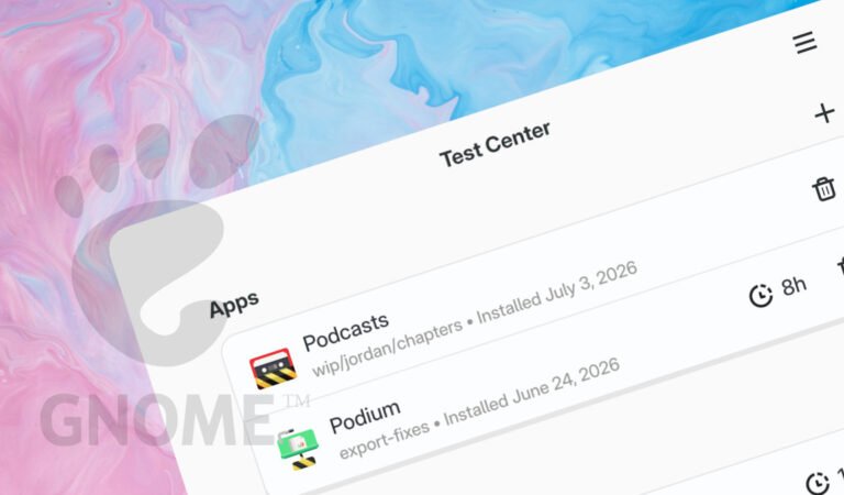 GNOME OS is Getting a ‘Test Center’ – Making Experimental Software Testing Actually Usable